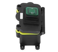 Jiawu Interrupteur Marin avec Boîte de Jonction, étanche IP68, Coque PA66, Interrupteur de Cordon d'alimentation en Ligne avec Bague d'étanchéité en Silicone pour éclairage Extérieur, Lampadaires,