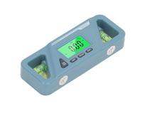 Jiawu Jauge de Niveau, Inclinomètre Numérique Compact à Fixation Magnétique, Rapporteur Numérique avec Verrouillage des Données LCD rétroéclairé pour le Travail du Bois et l'entretien Automobile