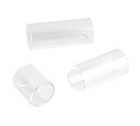 Jiawu Jeu de 3 Slides en Verre pour Guitare, Doigt Lisse