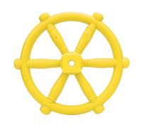 Jiawu Jouet de Roue de Bateau Pirate, Volant en Plastique sans Danger pour Les Tout-Petits pour Ensemble de Jeu Extérieur, Accessoire d'aire de Jeu avec Outils de Montage pour Maison de dans Les