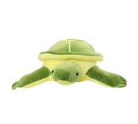 Jiawu Jouet en Peluche, Animal en Peluche en Coton Doux, Oreiller de Corps en Tortue d'océan avec Dossier Confortable pour Enfants et Adolescents, Décoration de la Maison (70 cm)