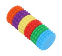 Jiawu Jouet Portatif de Bout des Doigts de Soulagement de Stress pour la Station de Classe de Bureau à la Maison Boules Magnétiques de Silicone Jouets de Doigt Magnétiques de Bout des 6 Pièces de