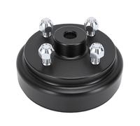 Jiawu Kit D'assemblage de Moyeu de Tambour de Frein Haute Résistance pour Chariot de EZGO 2 Cycles Gaz 1982-1993, Matériau Résistant à l'usure, Effet de Freinage amélioré pour Un Fonctionnement