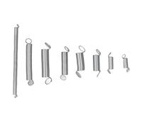 Jiawu Kit d'assortiment de Ressorts de 200 Pièces, Ensemble de Ressorts de Compression et d'extension pour l'entretien du Bricolage, de Tension en Acier galvanisé avec Résistance à la Corrosion