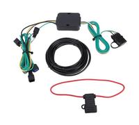 Jiawu Kit de Câblage D'éclairage de Remorque, Connecteur à 4 Broches, Kit de Remorquage pour Système D'attelage de Remorquage Telluride LX S, compatibilité