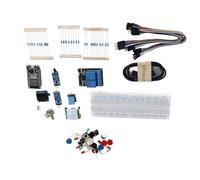 Jiawu Kit de Démarrage de Carte de Développement WiFi pour Projets de Créateurs, Modules de Capteurs d'affichage OLED Compatibles MicroPython ESP32S