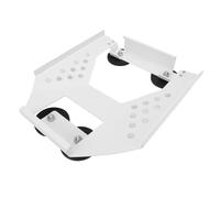 Jiawu Kit de Montage Magnétique Antichoc sur le Toit de Voiture pour SUV, Camions, Aventures Hors Route, Antenne Parabolique en Acier Inoxydable, Support Magnétique sur le Toit pour Conditions