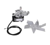 Jiawu Kit Moteur de Four avec Pales de Ventilateur en Aluminium, Conception Haut de Gamme, Performances Professionnelles pour Fours à Haute Température, adapté à une Utilisation dans des