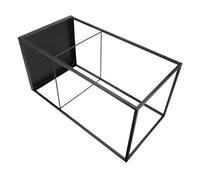 Jiawu Listes de Fer élégantes pour les Parapluies D'entrée en Fer, Support Métallique Minimaliste pour Parapluie, Familles Modernes, Noir 52x25x25 Cm