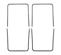 Jiawu Lot de 2 Accessoires de Réparation de Cadre D'écran de Téléphone avec Boîte à Outils pour Z Flip 5 5G F731, Matériau ABS Fiable pour Une Réparation Efficace du Cadre D'écran