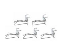 Jiawu Lot de 5 Clips D'insertion de Plateau à Billets pour Tiroir de Caisse | Clips de Plateau de Caisse en Acier Inoxydable pour le Commerce de Détail et les Supermarchés, Accessoires Pratiques de