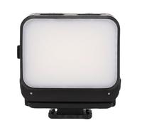 Jiawu Lumière de Remplissage LED Portable Anti-éclaboussures 3 Couleurs 4 Niveaux de luminosité Lumière Auxiliaire D'appareil Photo pour Poche 3 Action 5 Photographie Extérieure (avec)