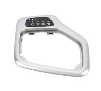Jiawu Lunette de Changement de Vitesse de Transmission élégante, Mise à Niveau pour Cherokee 2014-2018, Kit de Lunette Centrale Durable pour des Opérations de Changement de Vitesse en Douceur (SILVER)