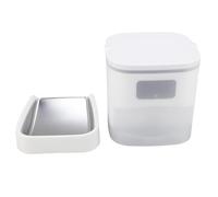Jiawu Mangeoire Automatique pour Chat, Distributeur de Nourriture pour Chat télécommandé WiFi 6L, Mangeoire Chronométrée pour Animaux de Compagnie avec Câble USB pour Chats