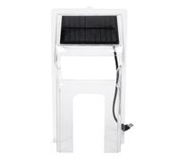 Jiawu Matériau PC, Alimentation Solaire, Housse de Protection pour Sonnette Vidéo sans Fil, Protection Contre la Pluie, compatibilité Universelle, Installation Facile