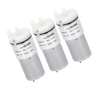 Jiawu Micro Pompe à Eau, Fonctionnement Silencieux, Basse Tension Sûre DC6 V, 3 Micro Pompes Submersibles Mini avec Pressostat intégré, Valve de Trop-plein pour Aquarium, Réservoir de Poissons,