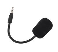 Jiawu Microphone de Jeu Détachable, Prise 3,5 Mm, Omnidirectionnel, 2,2 | Remplacement du micro du casque de jeu, construction en éponge ABS, bras Flexible, pour Logitech G433 GRPO, Console PC de