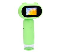 Jiawu Microscope Numérique pour Enfants avec écran de 2 Pouces, Zoom HD 1000x et Lumières LED pour Enfants, étudiants, Microscope Portable pour Les Aventures en Plein Air à la Maison, en Classe