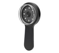 Jiawu Microscope Portable pour Enfants, Jouet Scientifique éducatif pour Les Tout-Petits de 5 à 12 Ans, Garçons et Filles, Anniversaire de Noël, écran 2 Pouces, Grossissement 5-200x, pour Le (Black)