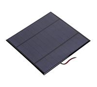 Jiawu Mini Chargeur de Panneau Solaire 5V 4.5W, Polysilicium, Taux de Conversion élevé, Coupe-vent, Résistant à la Neige avec Câble de 78,7 Pouces pour Cellule Solaire Extérieure