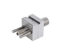 Jiawu Mini étau de Précision, en Acier Inoxydable 304, Petit étau d'établi à Ouverture de 0,79 Pouces, à Bijoux avec Serrage à Réglage Rapide à Ressort pour la Fabrication de Modèles Artisanaux de