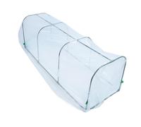 Jiawu Mini Serre Portative Extérieure 80x200 Cm, Imperméable à la Pluie, Garde au Chaud, Petite Tente de Maison pour Plantes avec Cadre en Acier, pour Usage Intérieur et Extérieur, Germination des