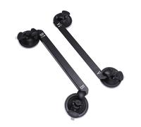 Jiawu Mini Support à Ventouse pour Toit Ouvrant, Mini Support d'antenne Parabolique à Forte Aspiration pour Voitures, Camping-cars, Bateaux - Alliage d'aluminium et Silicone, sécurisé pour les