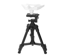 Jiawu Mini Support de Trépied avec Adaptateur à Vis 1/4, Base de Trépied Satellite Portable Extensible pour Mini Parabole, Kit de Montage Extérieur Robuste pour Le Camping, Les Voyages en