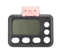 Jiawu Minuterie de Bureau de Dessin animé Portable, Rappel Fort pour la Cuisine, la Pâtisserie, Les études. Matière Plastique, Idéale pour la Cuisine Domestique. (Type de Cochon)