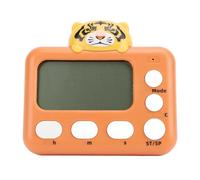 Jiawu Minuterie de Bureau de Dessin animé Portable, Rappel Fort pour la Cuisine, la Pâtisserie, Les études. Matière Plastique, Idéale pour la Cuisine Domestique. (Tigre)