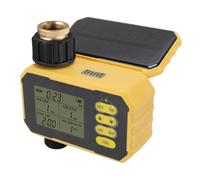 Jiawu Minuterie D'eau Solaire Programmable Filtration Fine Tuyau D'arrosage Minuterie D'eau pour Cours de Villa D'arrosage Solaire avec un Port de Charge de Type C.