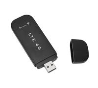 Jiawu Modem USB 4G LTE, Point D 'Accès WiFi 4G Portable Rapide et Stable à 150 Mbps Jusqu ' à 10 Appareils de Connexion de Tablette (Black)