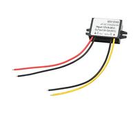 Jiawu Module élévateur DC vers DC, 9-20 V à 24 V 2 A 48 W Sortie IP67 Module Boost vers étanche, Convertisseur de Tension élévateur avec Boîtier en PP pour Systèmes de sécurité des Véhicules, Bandes