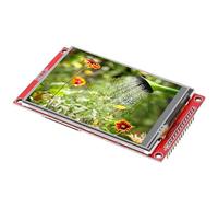 Jiawu Module LCD, Résolution HD 480 X 320, Interface Périphérique Série, Module TFT ILI9488, d'écran Tactile avec Emplacement pour Carte Mémoire, Exemples de Programmes pour Projets de Bricolage