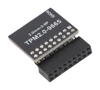 Jiawu Module TPM2.0 Cryptage LPC Stable pour 11, Conception Compacte au Pas de 2,0 Mm pour Les Plates-Formes, Installation Facile pour Une sécurité Améliorée