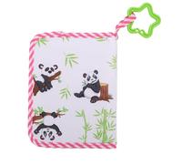 Jiawu Mon Premier Album Photo pour bébé en Tissu Doux avec Affichage Photo Flexible pour le Développement Précoce du Cerveau, Idéal pour Mâcher et Tirer (14 * 18CM)