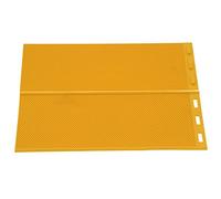 Jiawu Moule de Presse à Cire d'abeille, Gaufreur de Feuille de Base en Peigne en Caoutchouc de 5,4 Mm, Presse de Base de Cire d'abeille Pliable avec Motif en Relief, pour Fournitures 'apiculture