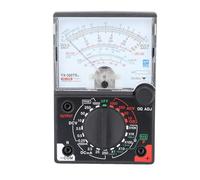 Jiawu Multimètre Analogique de Type Pointeur YX 360TRn pour Réparation électrique, Testeur de Multimètre Industriel de Haute Précision avec contre les Surcharges, Sonde sans Contact, Couvercle en