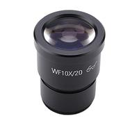Jiawu Oculaire de Microscope Stéréo, Oculaire de Microscope Stéréo à Grand Champ à Revêtement Multicouche à Grossissement 10X, WF10X avec Montage de 30 Mm pour Binoculaire Trioculaire