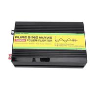 Jiawu Onduleur à Onde Sinusoïdale Pure 1 500 W avec écran LCD et Multi-prévention pour Les Applications Automobiles et Solaires