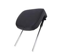 Jiawu Oreiller de Remplacement Universel pour Appui-tête de Voiture avec Mousse à Mémoire de Forme, Support de Cou, Cuir PU, S'adapte à L'appui-tête de Siège pour une Conduite Confortable, Noir