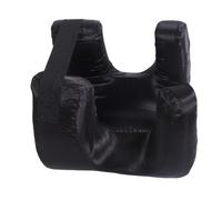 Jiawu Oreiller en Mousse à Mémoire de Forme à Rebond Lent, Forme Unique, Oreiller de Couchage en Tissu de Soie pour Dormeurs sur le Dos, Confortable et Protecteur de la Peau (BLACK)