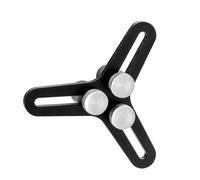 Jiawu Outil Professionnel D'équarrissage des Segments de Piston pour la Mesure de L'écart d'extrémité, Construction en Alliage D'aluminium et en Acier Inoxydable, Idéal pour les Réparations et