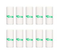 Jiawu Papier de Chauffage Portable pour Décoration de Bricolage, Papier Marchand Spécial pour le Travail et la Durée de Vie 10 Rouleaux 57x25 Mm