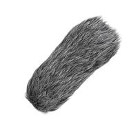 Jiawu Pare-brise de Microphone en Fourrure, Réduction du Bruit du Vent pour l'enregistrement en Extérieur, Pare-brise en Fourrure avec Design Acoustiquement Transparent pour VideoMic GO