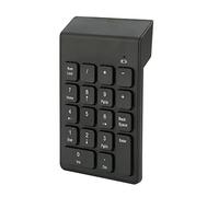 Jiawu Pavé Numérique sans Fil 2.4G, 18 Touches en Chocolat, pavé Numérique Plug and Play pour Feuilles de Calcul de Comptable Bancaire