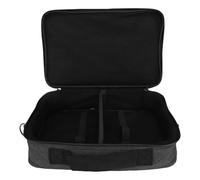 Jiawu Pédale D'effets de Guitare Sac de Transport pour Boss, Ligne 6, pour Digi Tech, Tampon épais Nœud de Rangement Pédalboard avec Bandoulière Réglable, Sac de Concert Portable (S)