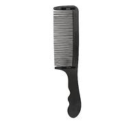Jiawu Peigne de Coiffeur Incurvé, Peigne de Coiffeur Professionnel, Tondeuse en Forme de S et de Tondeuse à Dessus Plate (BLACK)