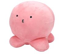 Jiawu Peluche d'anime, Peluche Courte en Coton PP Doux, Broderie Complexe, Peluches d'anime, Peluches 'Anime avec Design à Collectionner pour Les Fans 'Anime (Poulpe Rose)