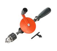 Jiawu Perceuse à Manivelle, Système d'entraînement à Double Pignon, Perceuse Manuelle, Mini à Main Portable avec Mandrin Réglable pour Bois, Plastique, Bambou, Métal Souple, PVC, Circuit imprimé